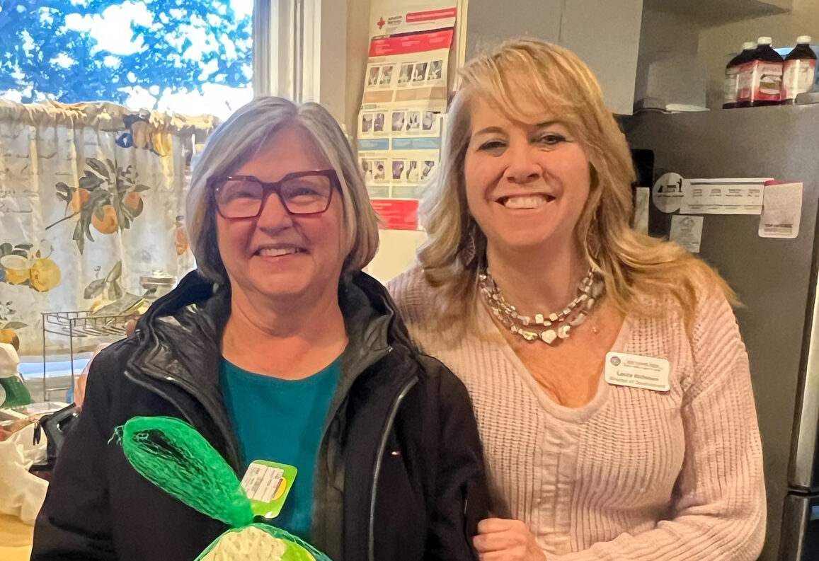 Carol Kramer and Laura Richeson