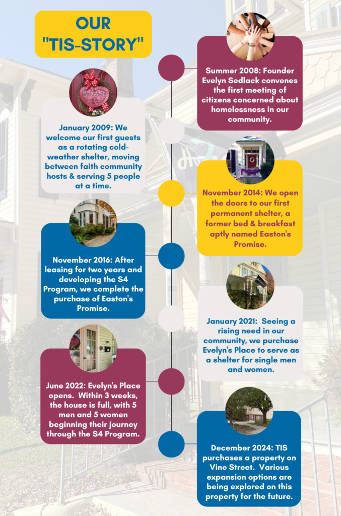 A timeline of the history of TIS