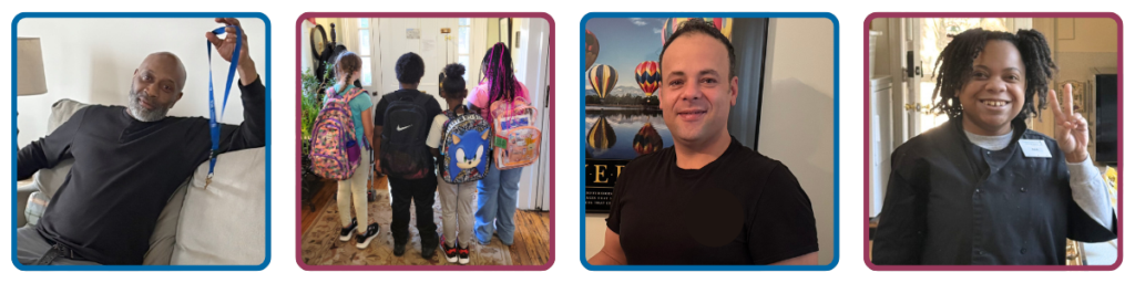 Guest success photos for donate page