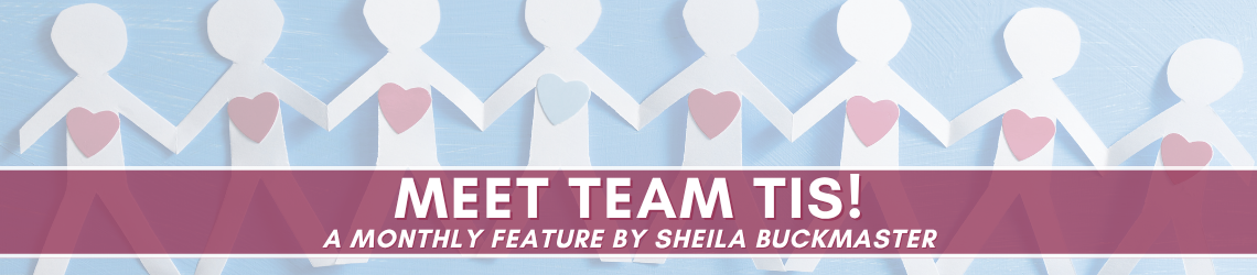 Meet Team TIS Sheila Buckmaster graphic