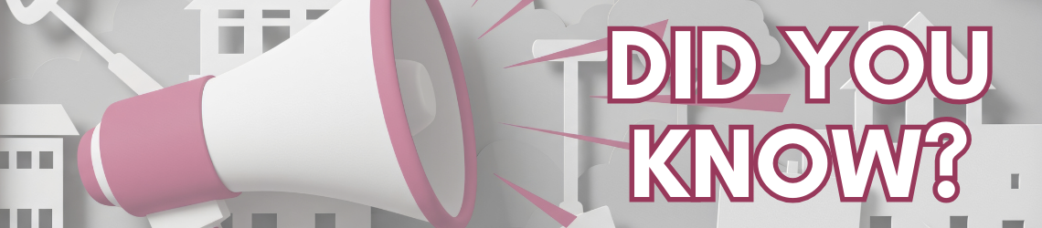 Did You Know header for newsletter