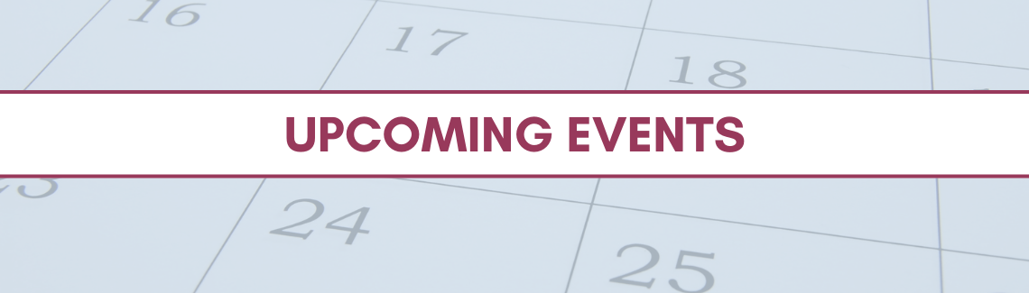 Upcoming events header