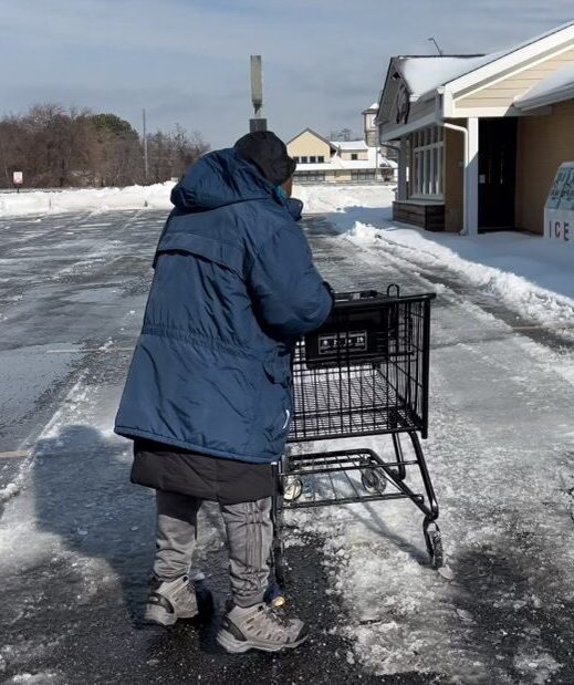 Homeless man from Kent Island