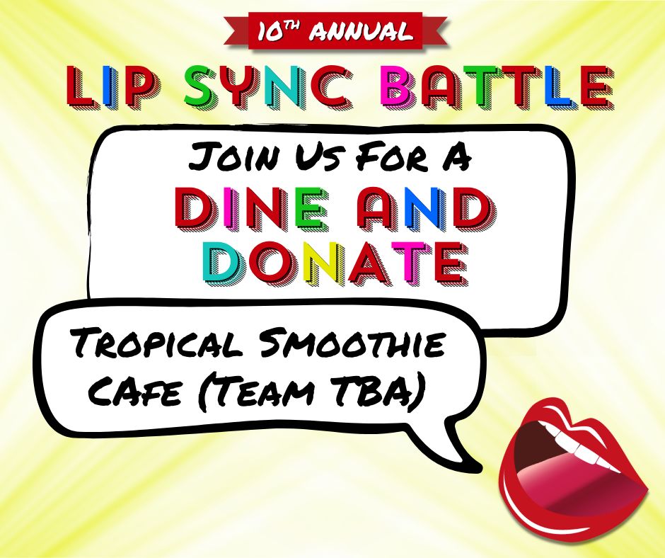 Dine and Donate Tropical Smoothie Cafe