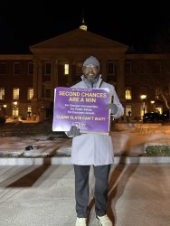 DeWayne at Clean Slate rally