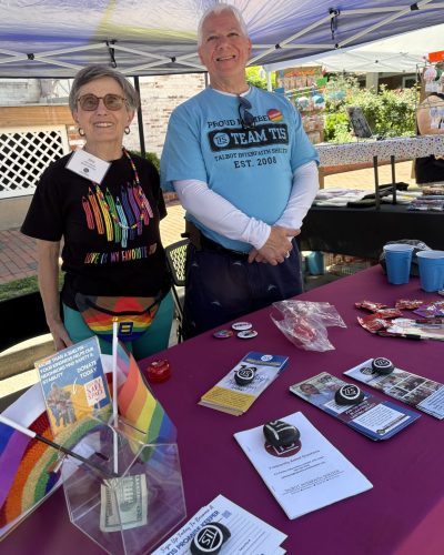 Ann and Aubrey at Pride 2026