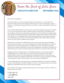 ED Letter September 2026