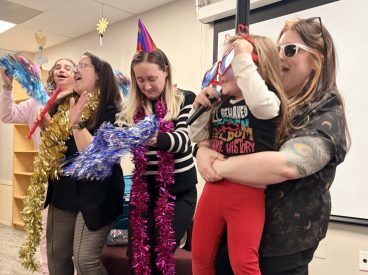 Lip sync kickoff party photo