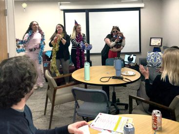 Lip sync kickoff party photo